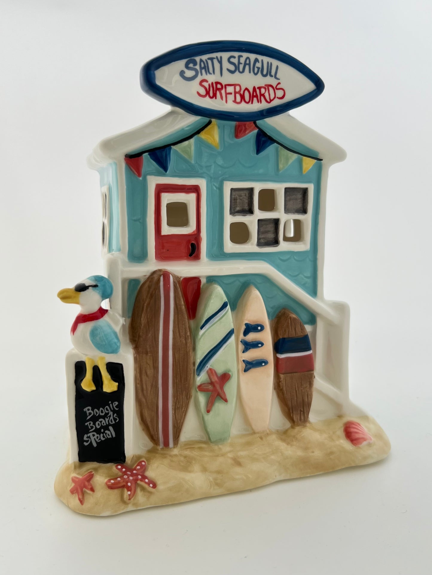 Salty Seagulls Surfboards Candle House