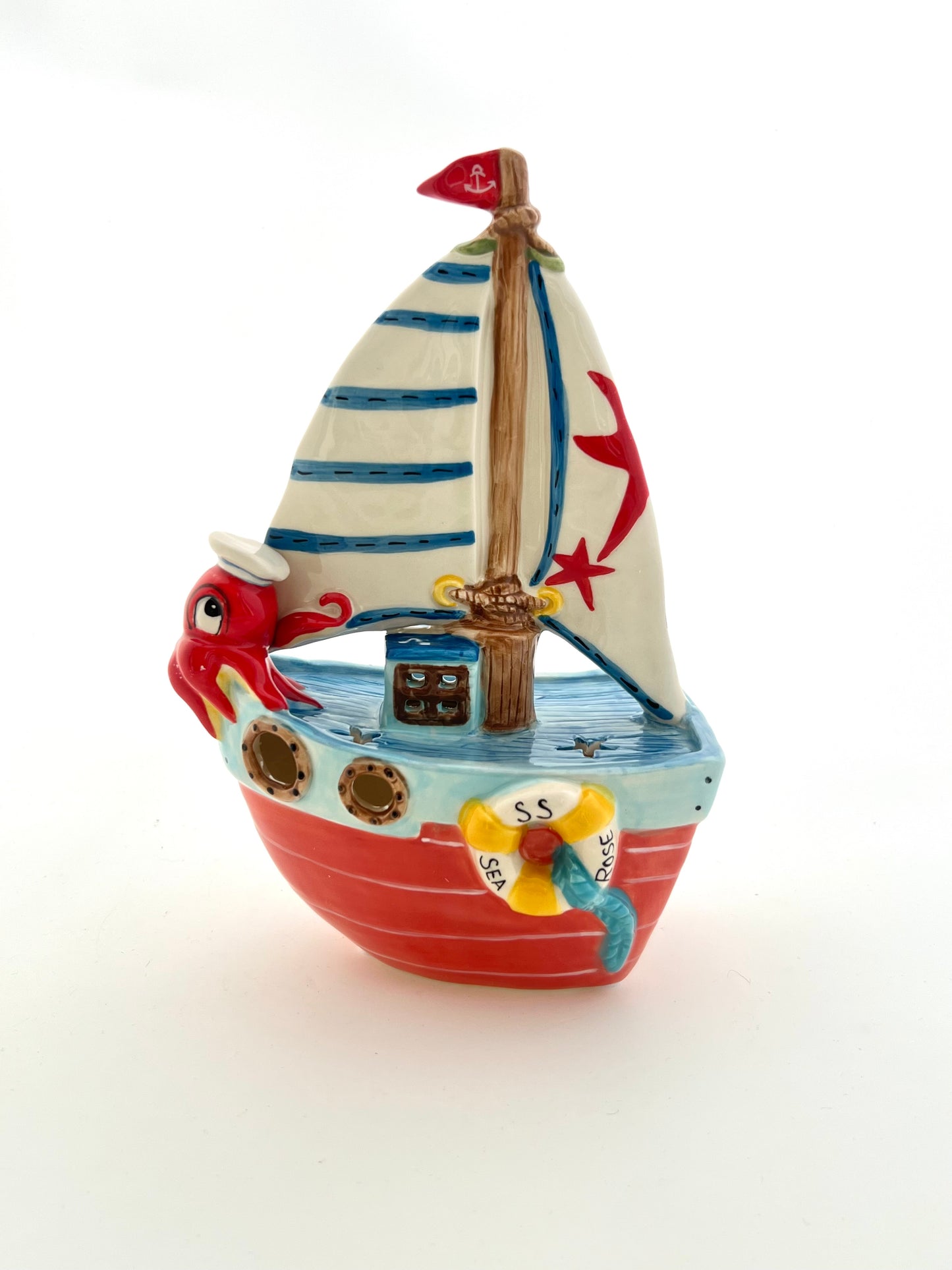 Sailboat Tea Light Holder