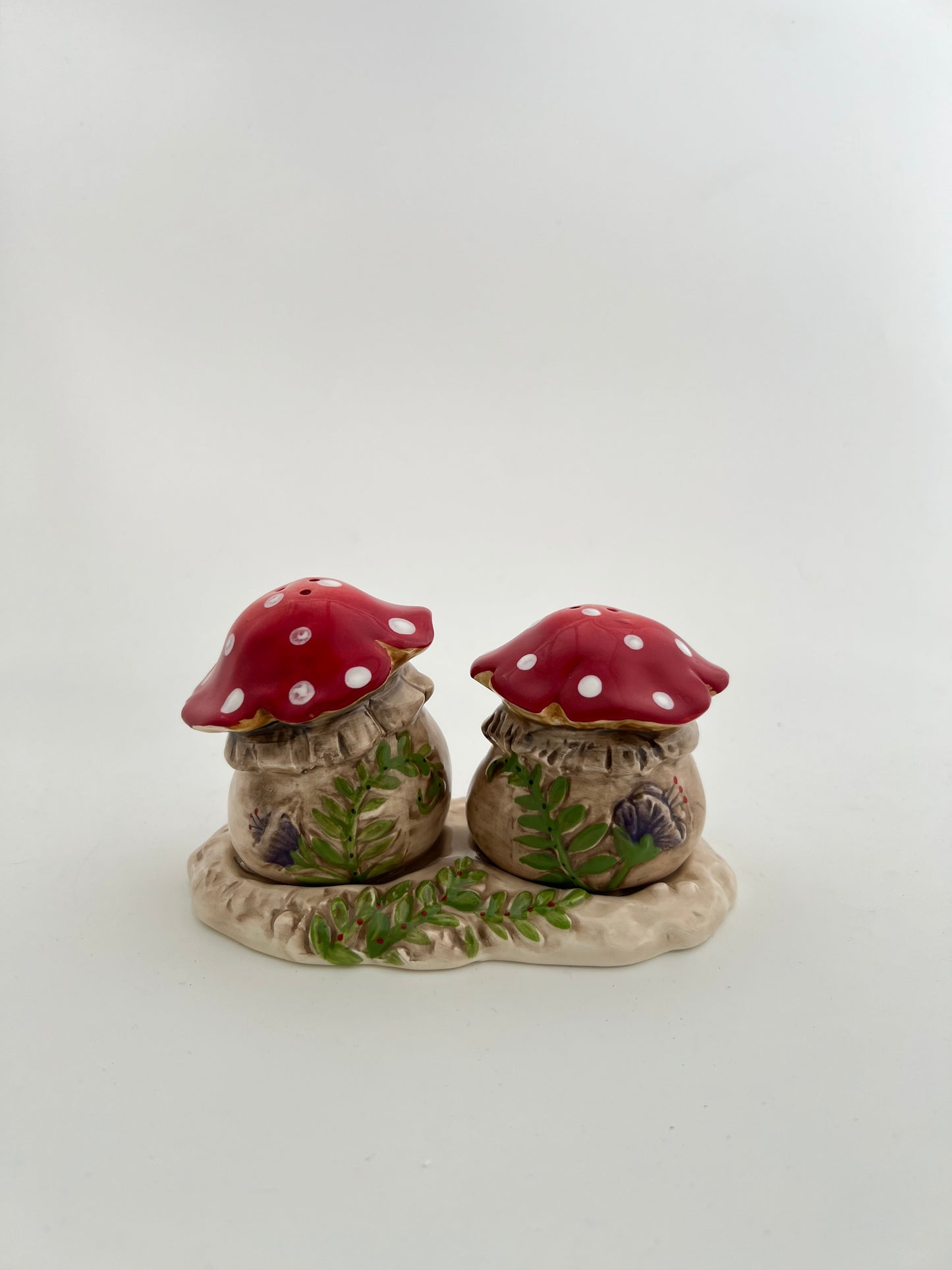 Mushroom Salt and Pepper Set