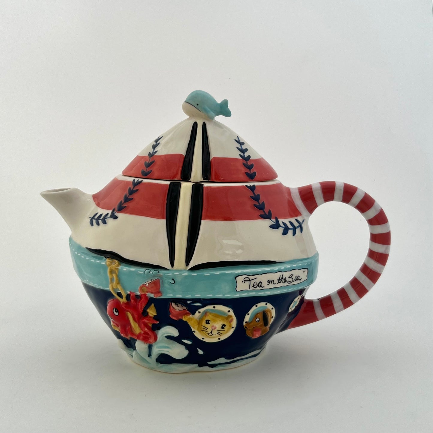 Tea on the Sea Sailboat Teapot