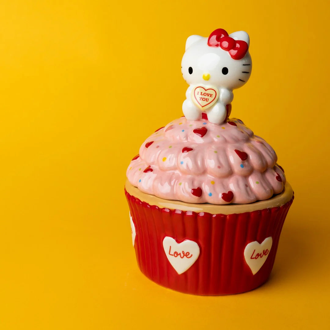 Hello Kitty Cupcake Candy Jar