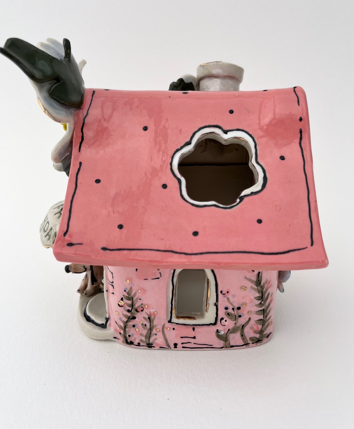 Blue Poppy Happy Birthday Candle House