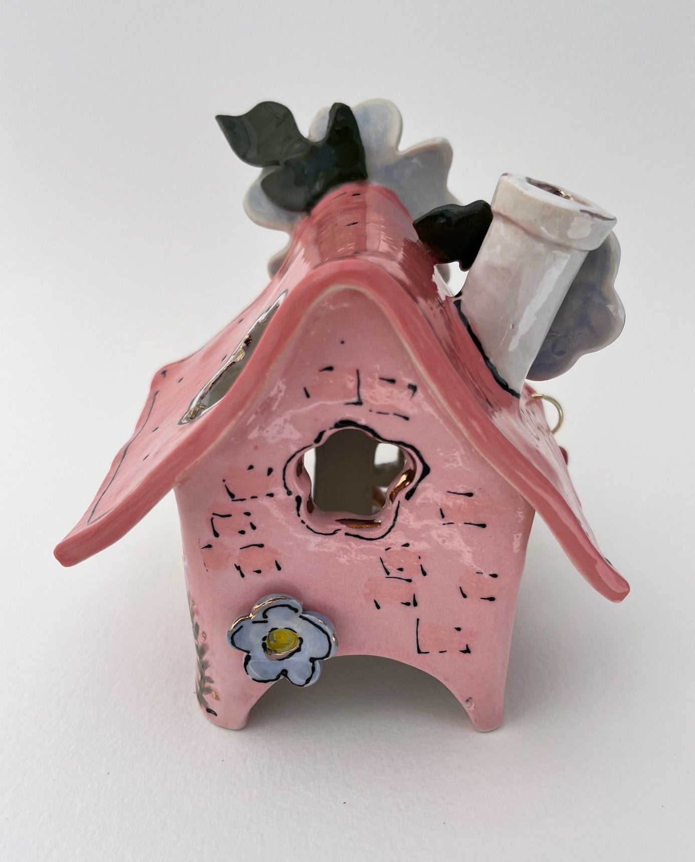 Blue Poppy Happy Birthday Candle House