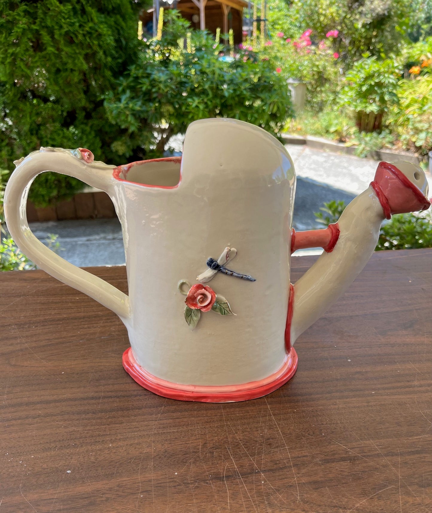 "Roses are Red" Watering Can