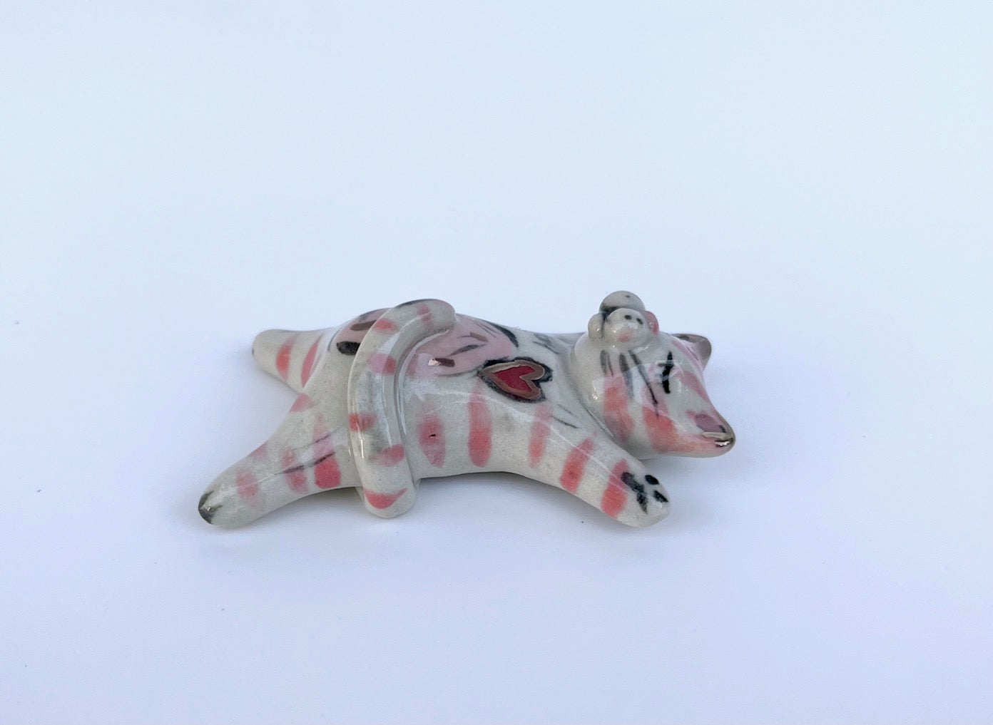 "I'm Done" Tiny Cat (light pink)