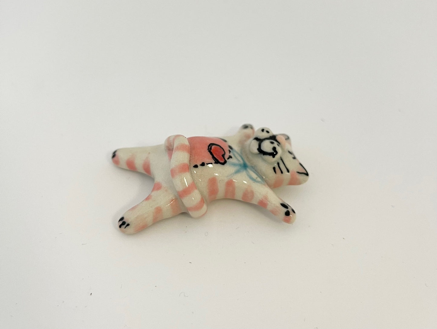 "I'm Done" Tiny Cat in Pink