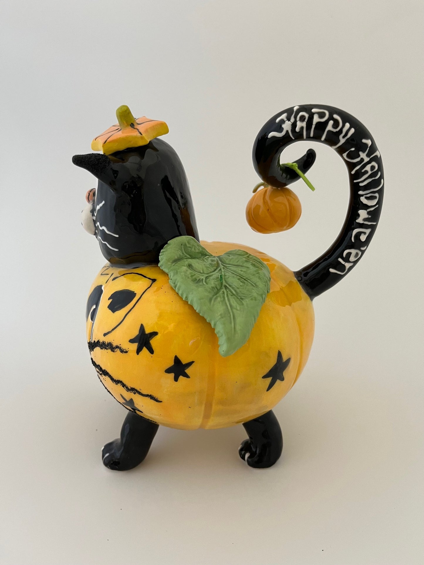 "Midnight" the Pumpkin Cat