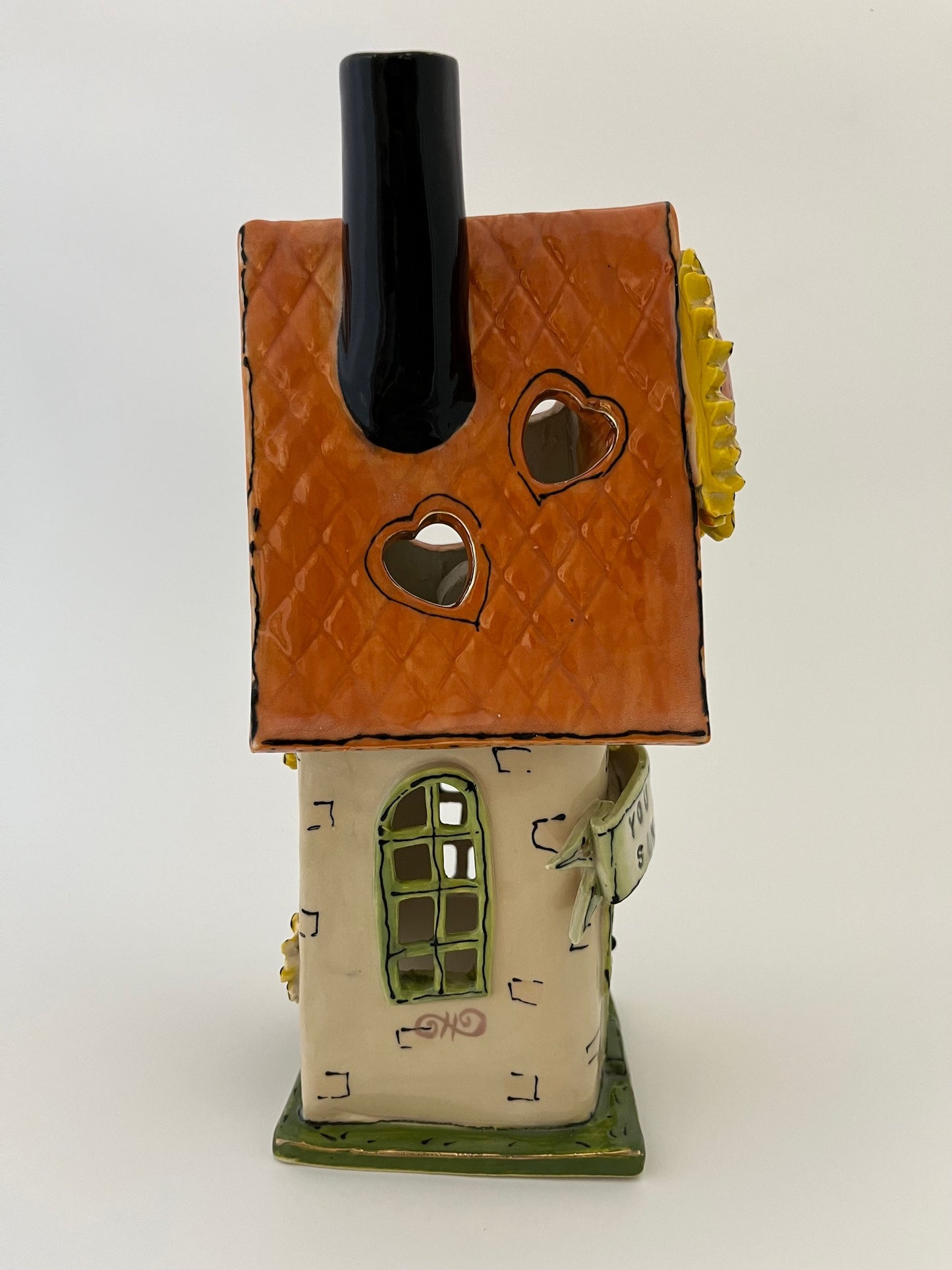 "You Are My Sunshine" Tall Candle House