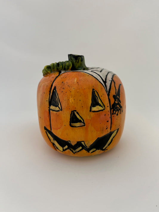 Medium Vintage Inspired Pumpkin Figural