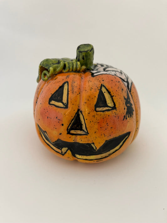 Medium Vintage Inspired Pumpkin Figural