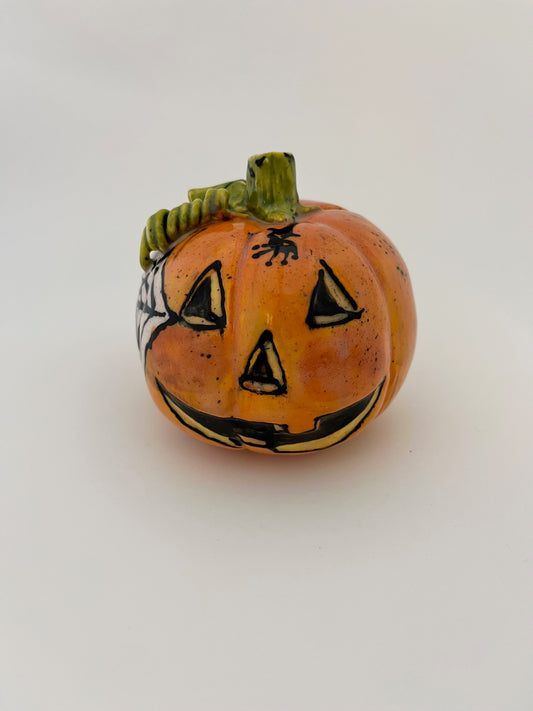 Small Vintage Inspired Pumpkin Figural