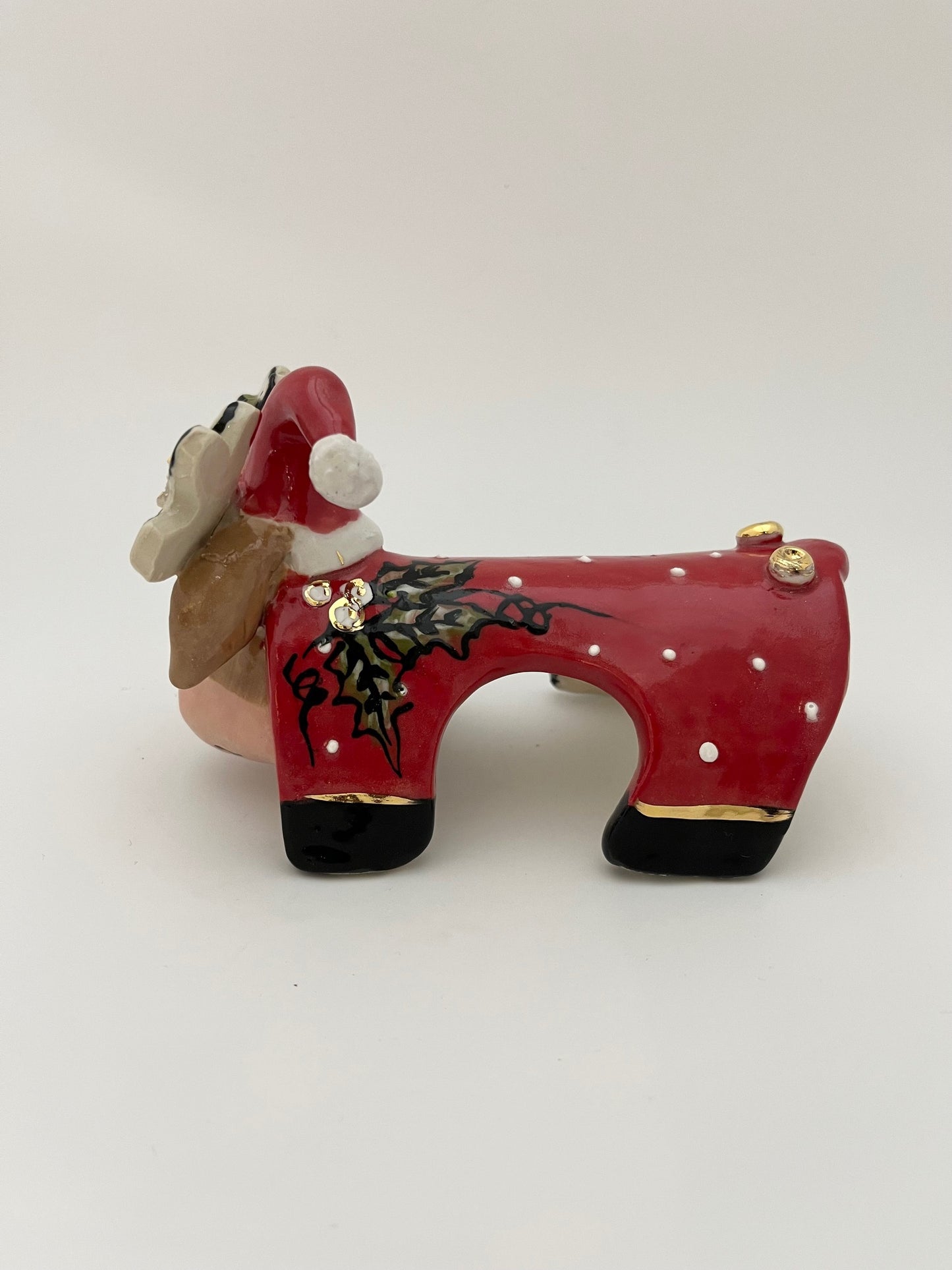 "Holly" the Holiday Moose