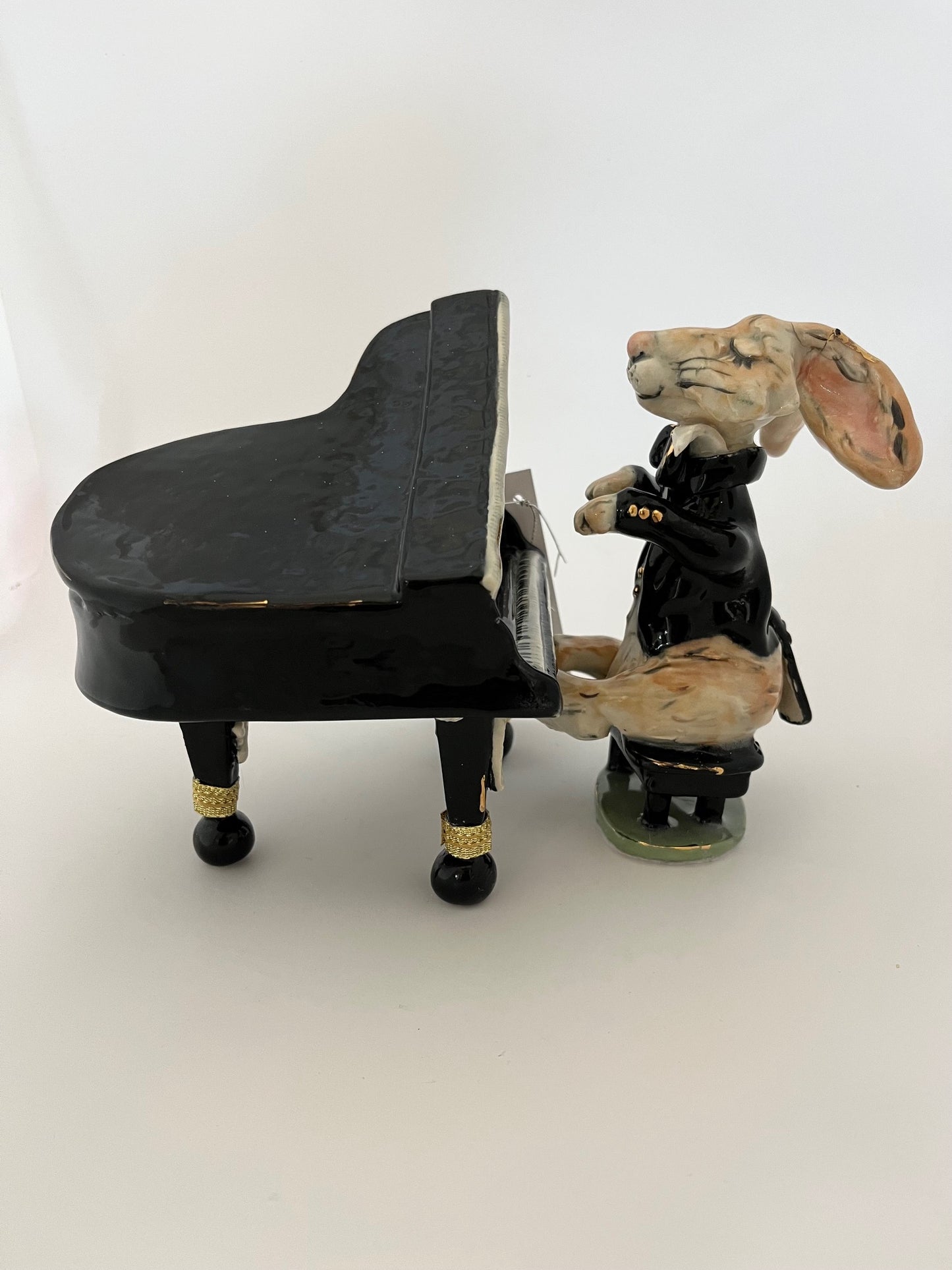 Music Box Piano with Bunny
