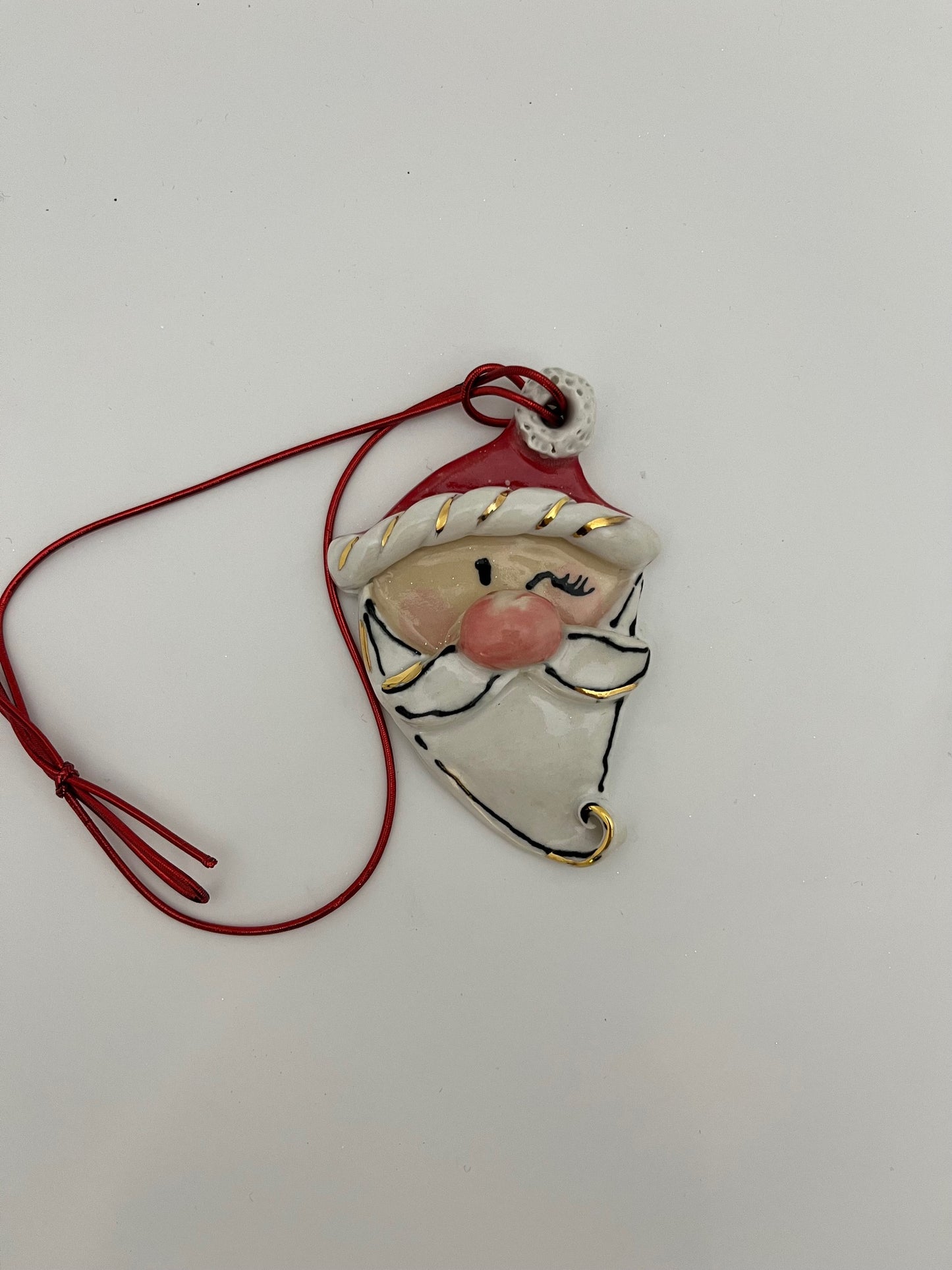 Santa Ornament