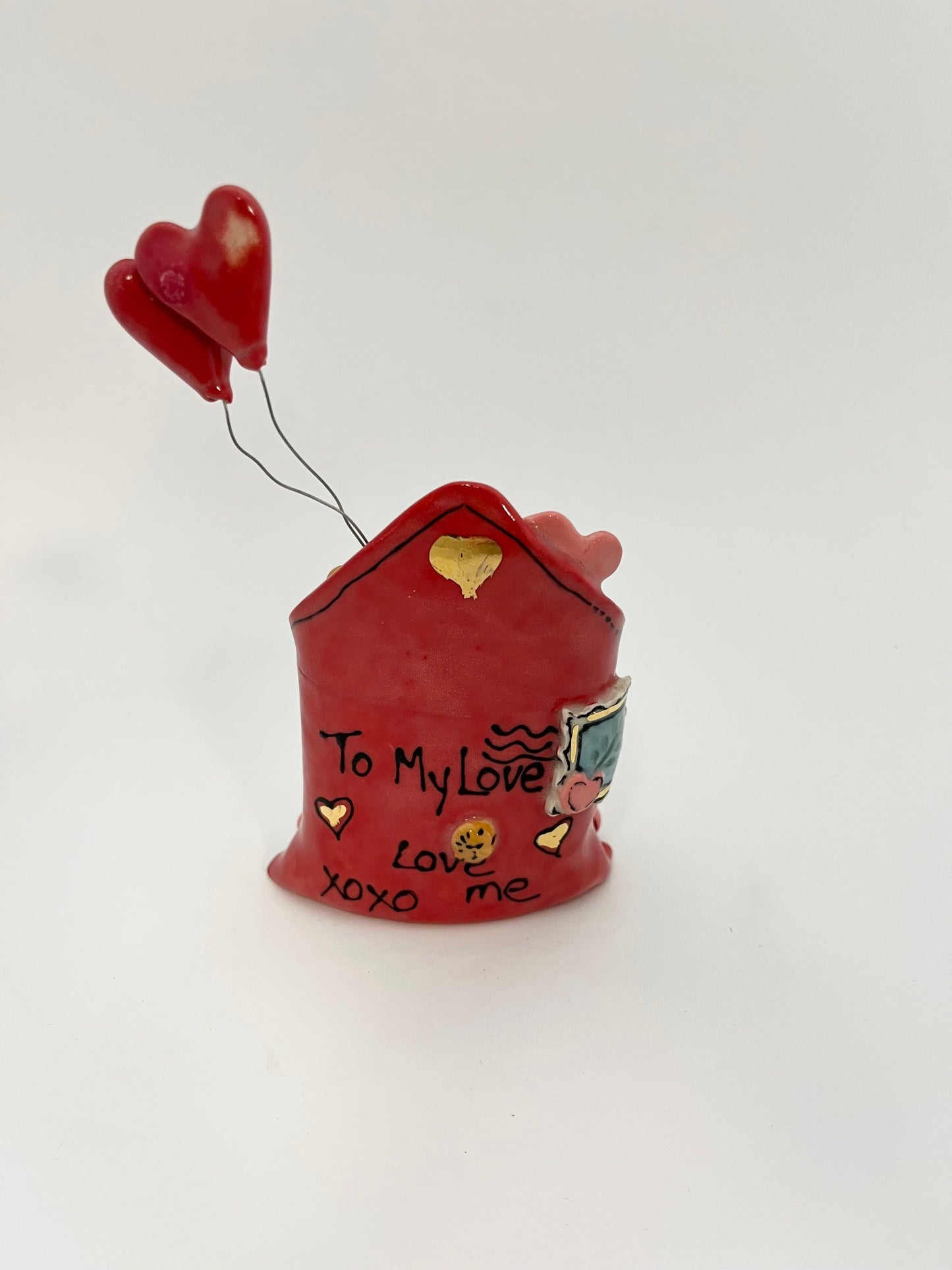 Bear Love Envelope with Heart