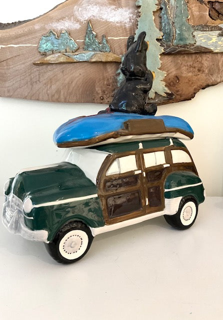 Going Camping Bears Cookie Jar