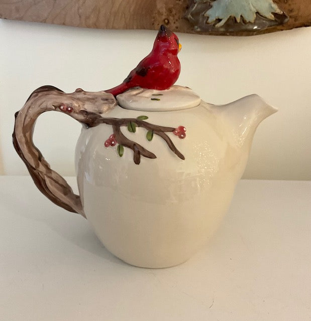 Cardinal Teapot