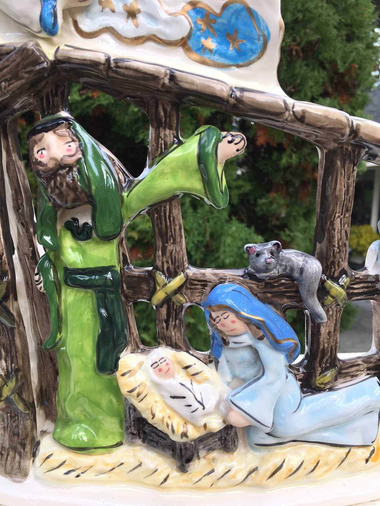 Bethlehem Nativity Tealight Holder