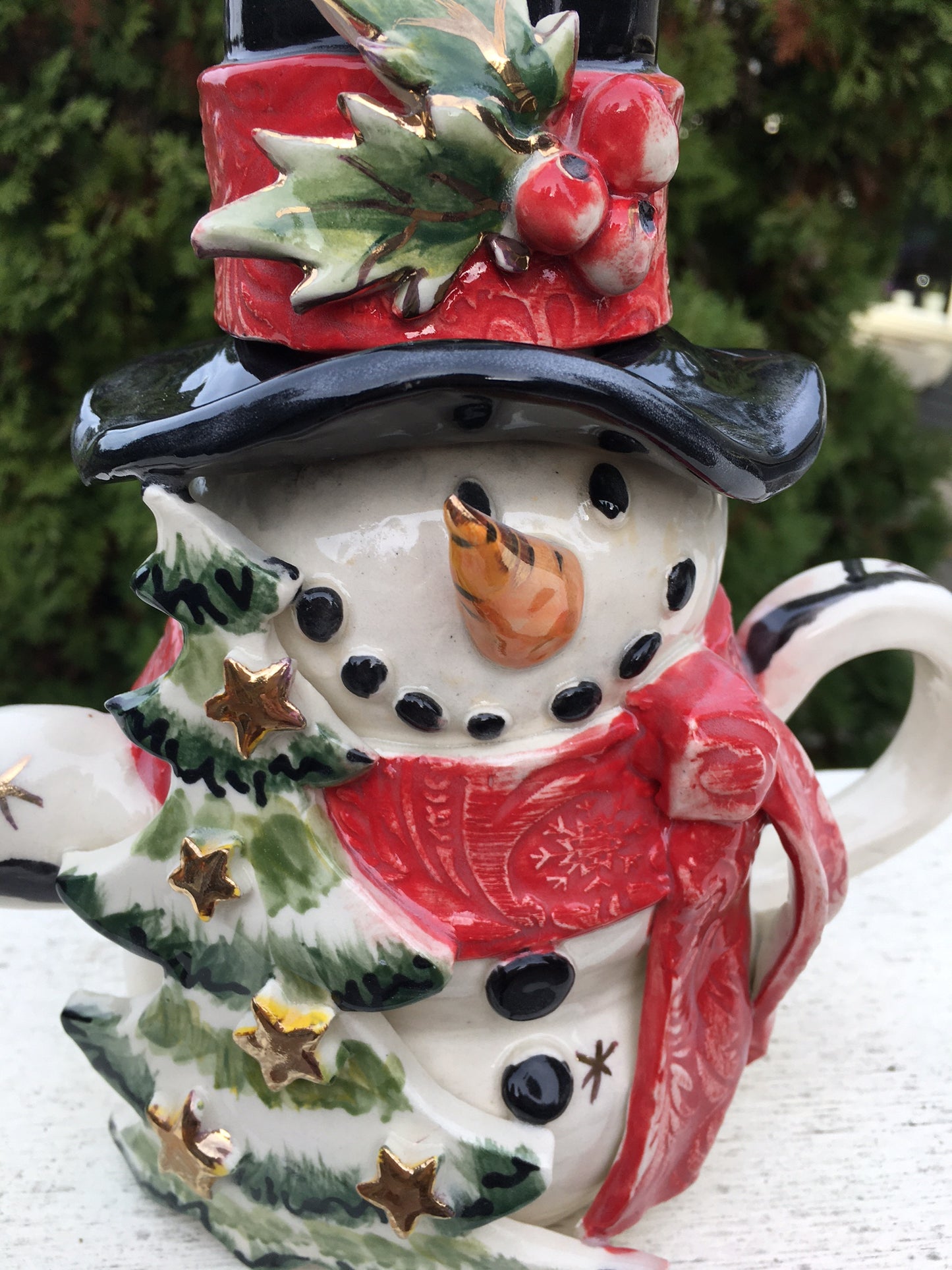 Snowman Teapot