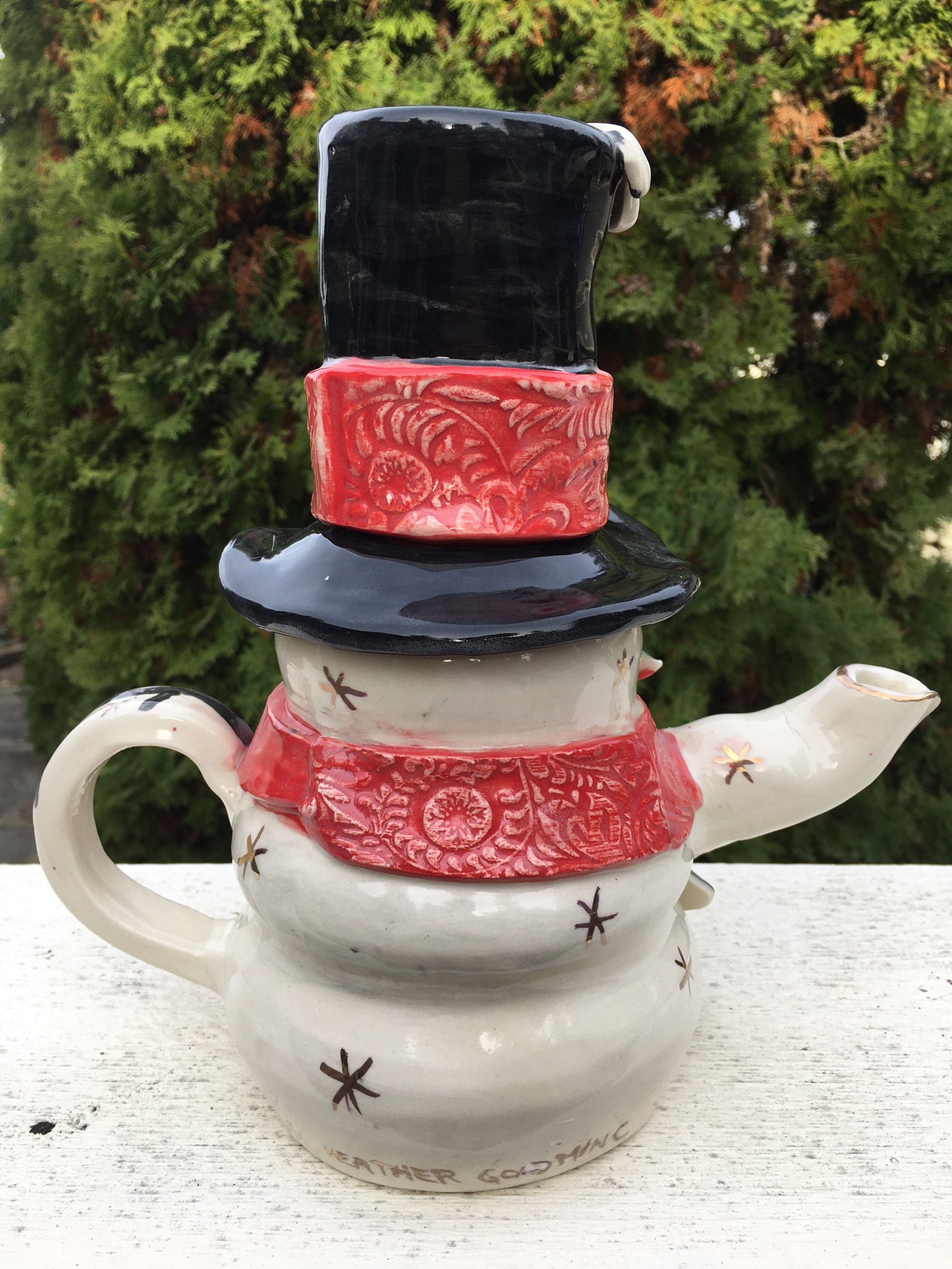 Snowman Teapot