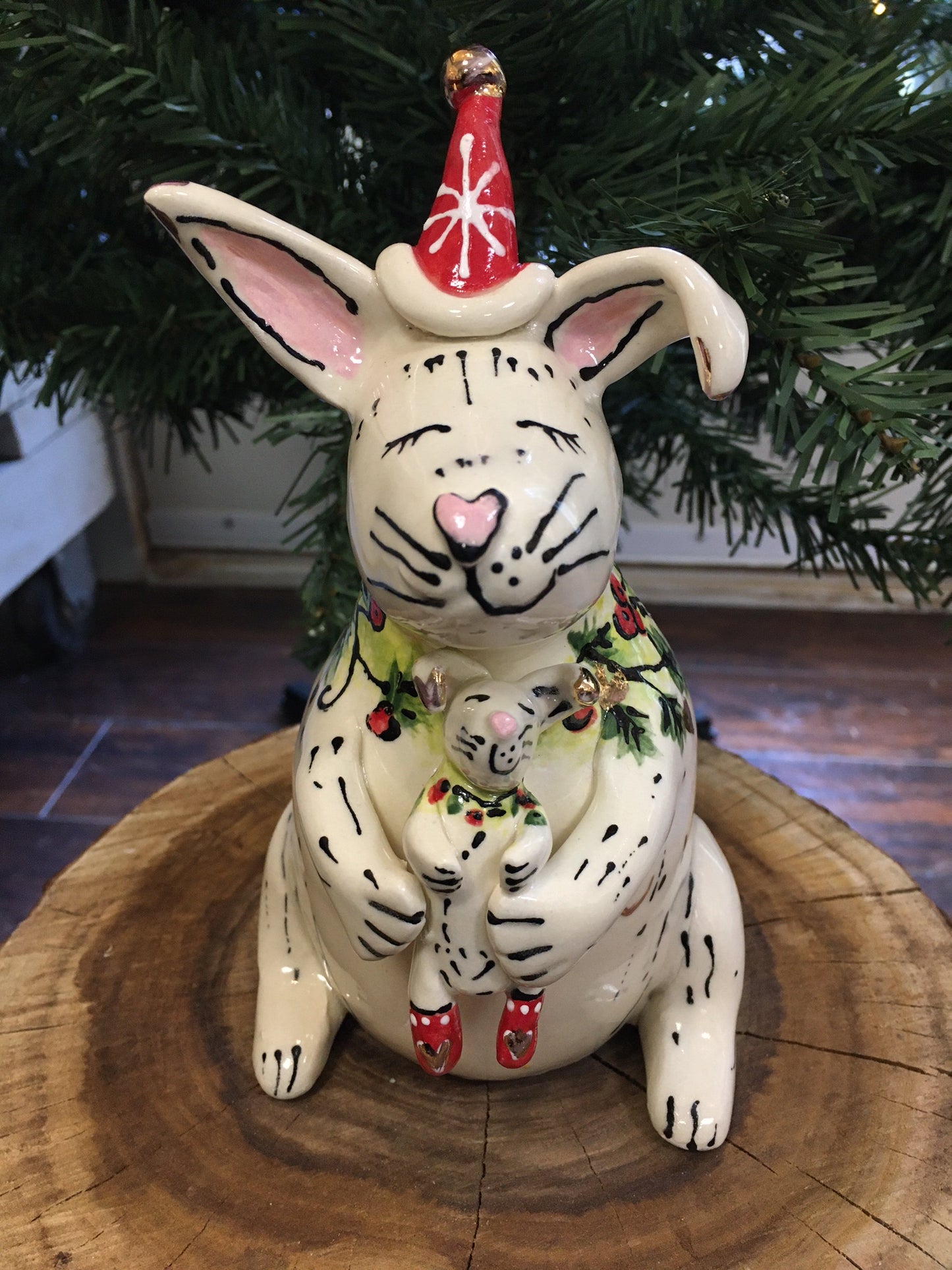 Christmas Snuggles Bunny