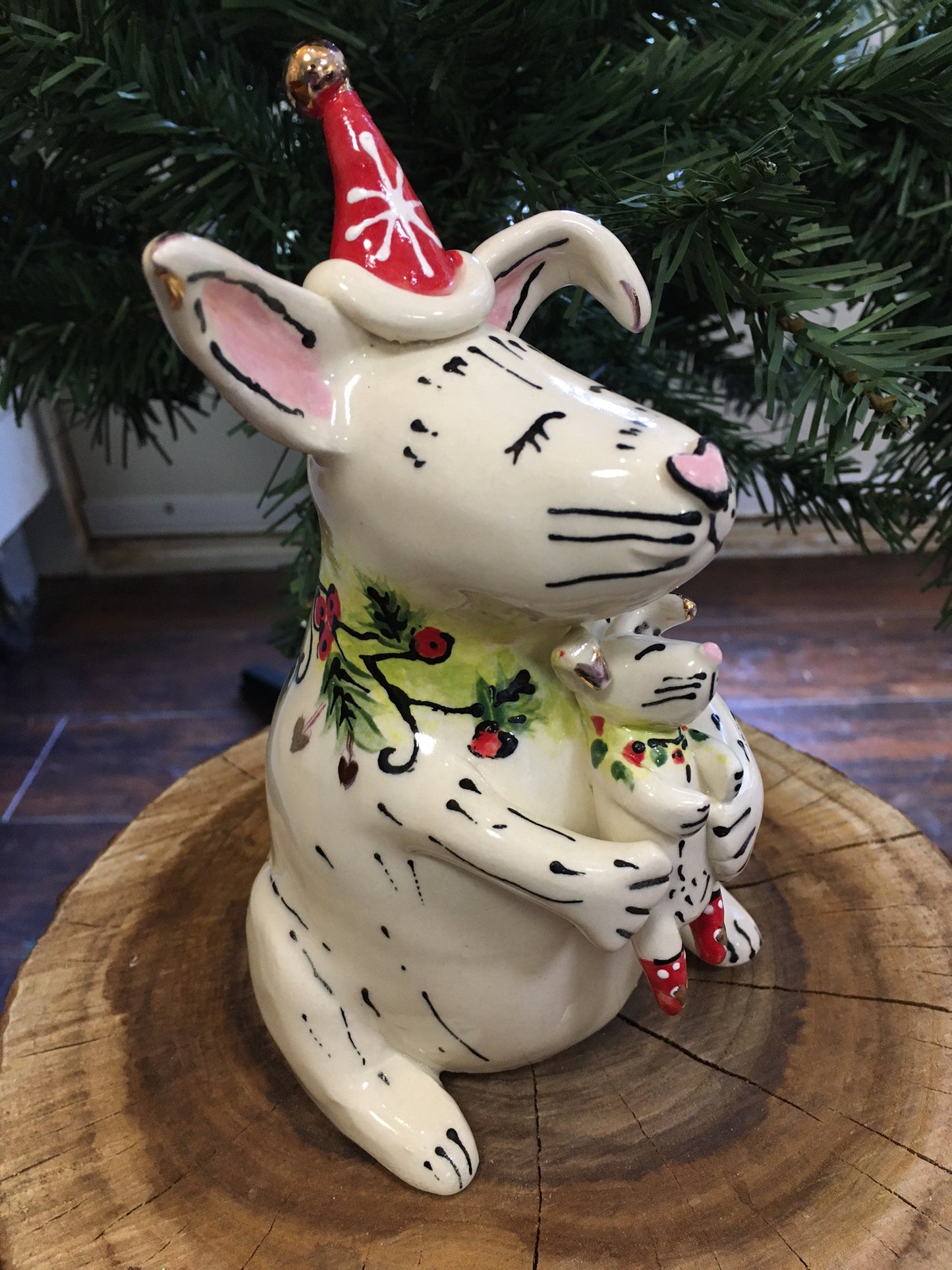 Christmas Snuggles Bunny