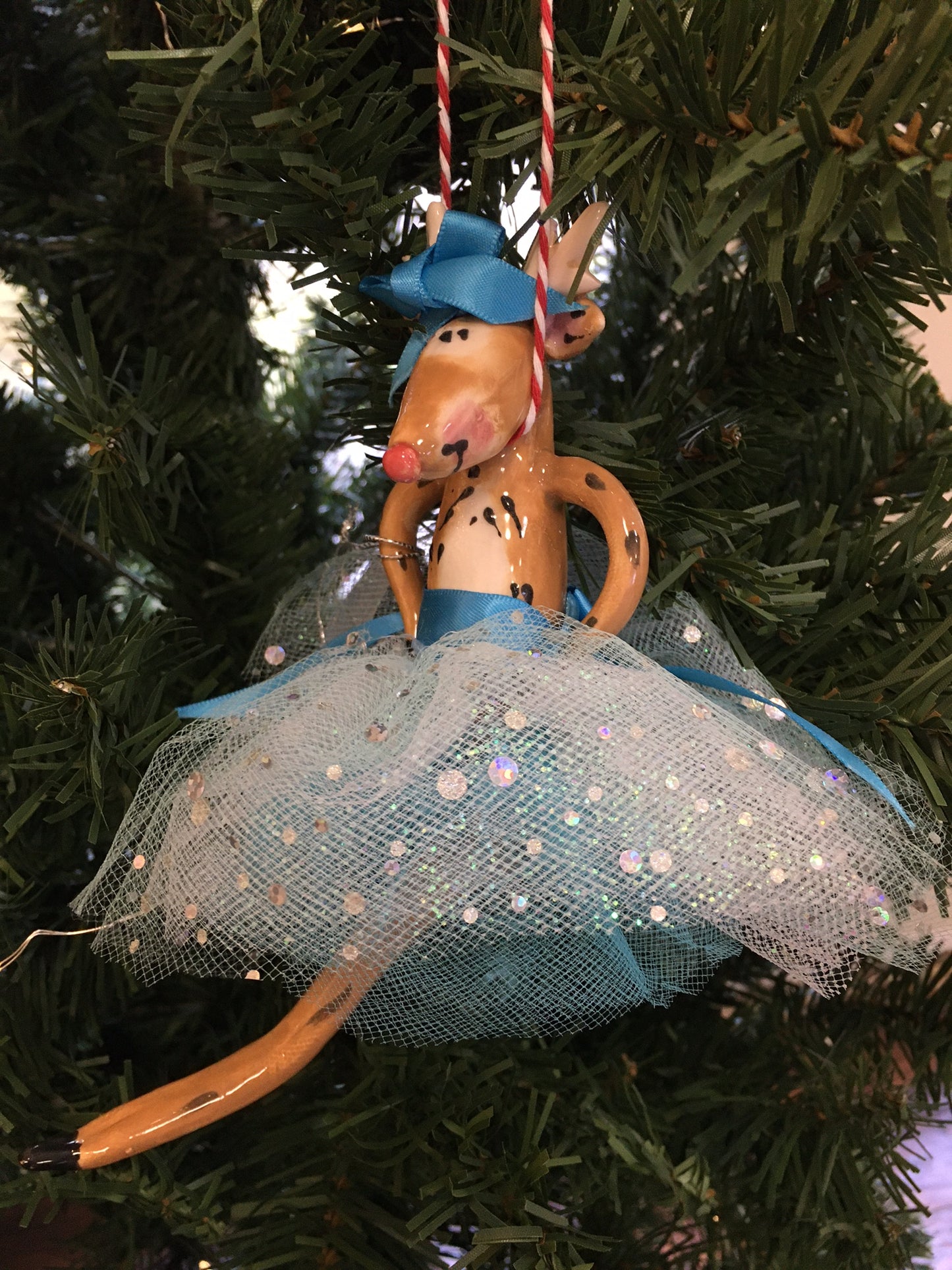 Dangle Reindeer Dancer Ornament