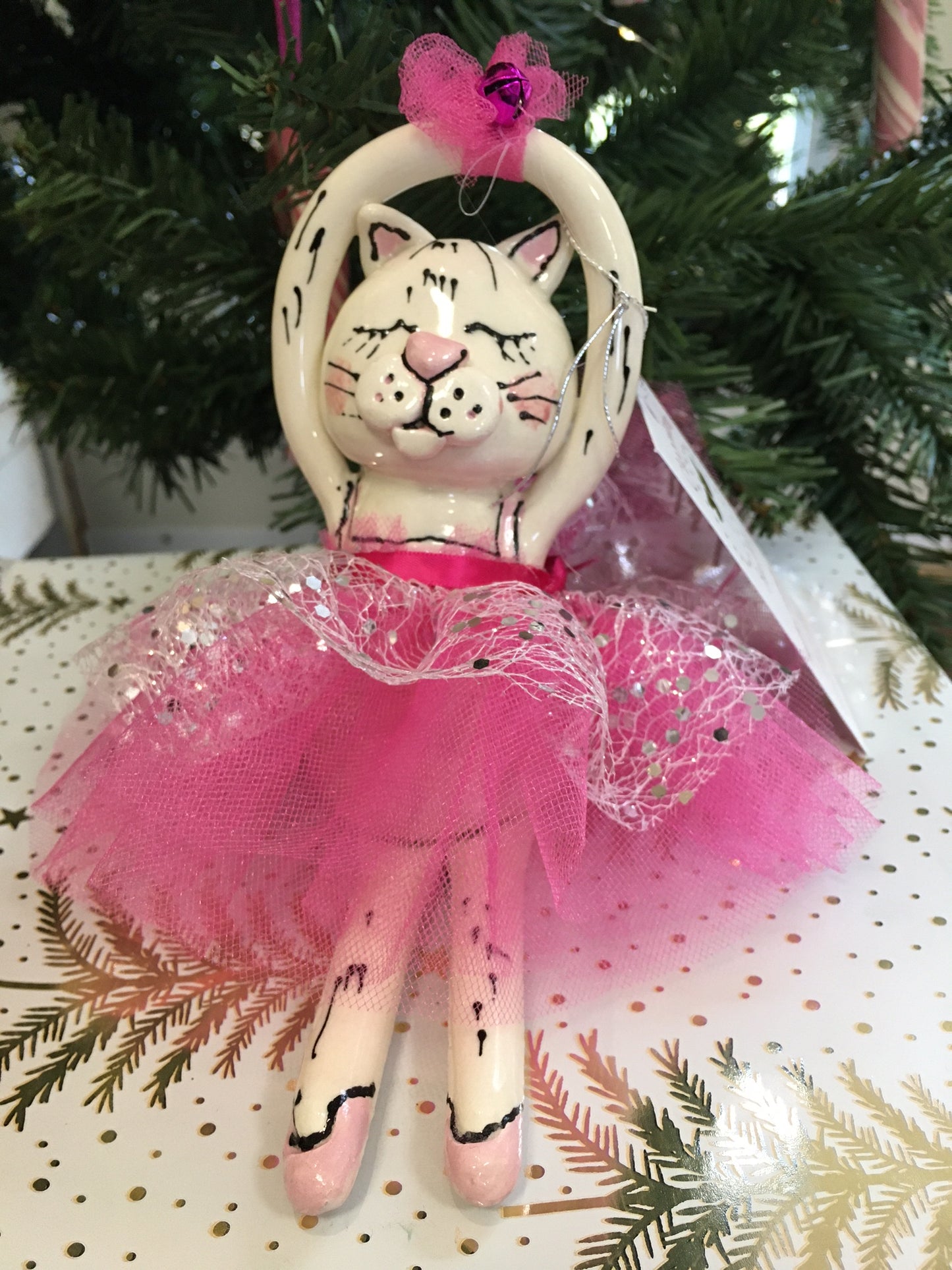 Pink Dancer Cat
