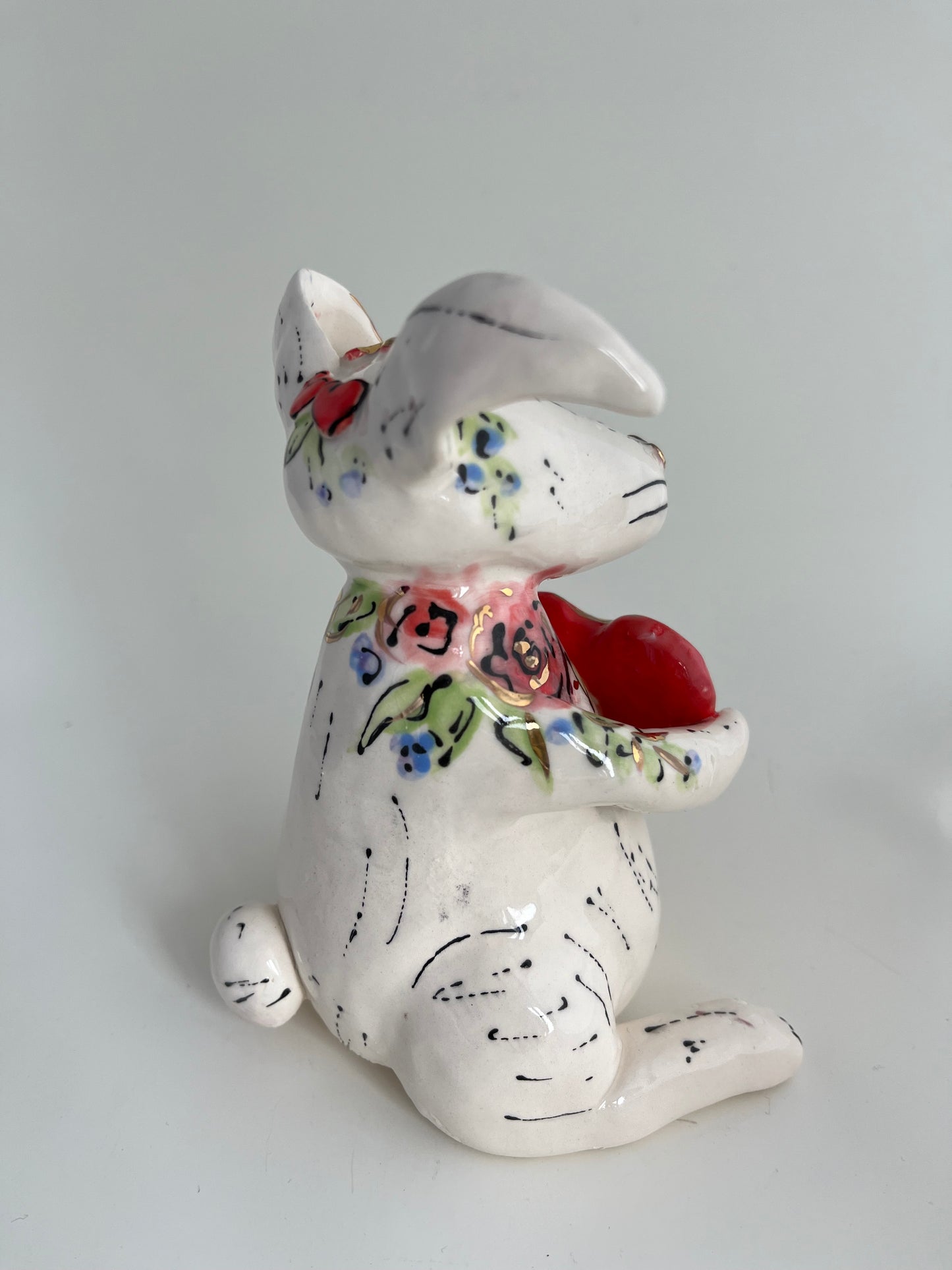 Valentine's Snuggle Bunny with Heart