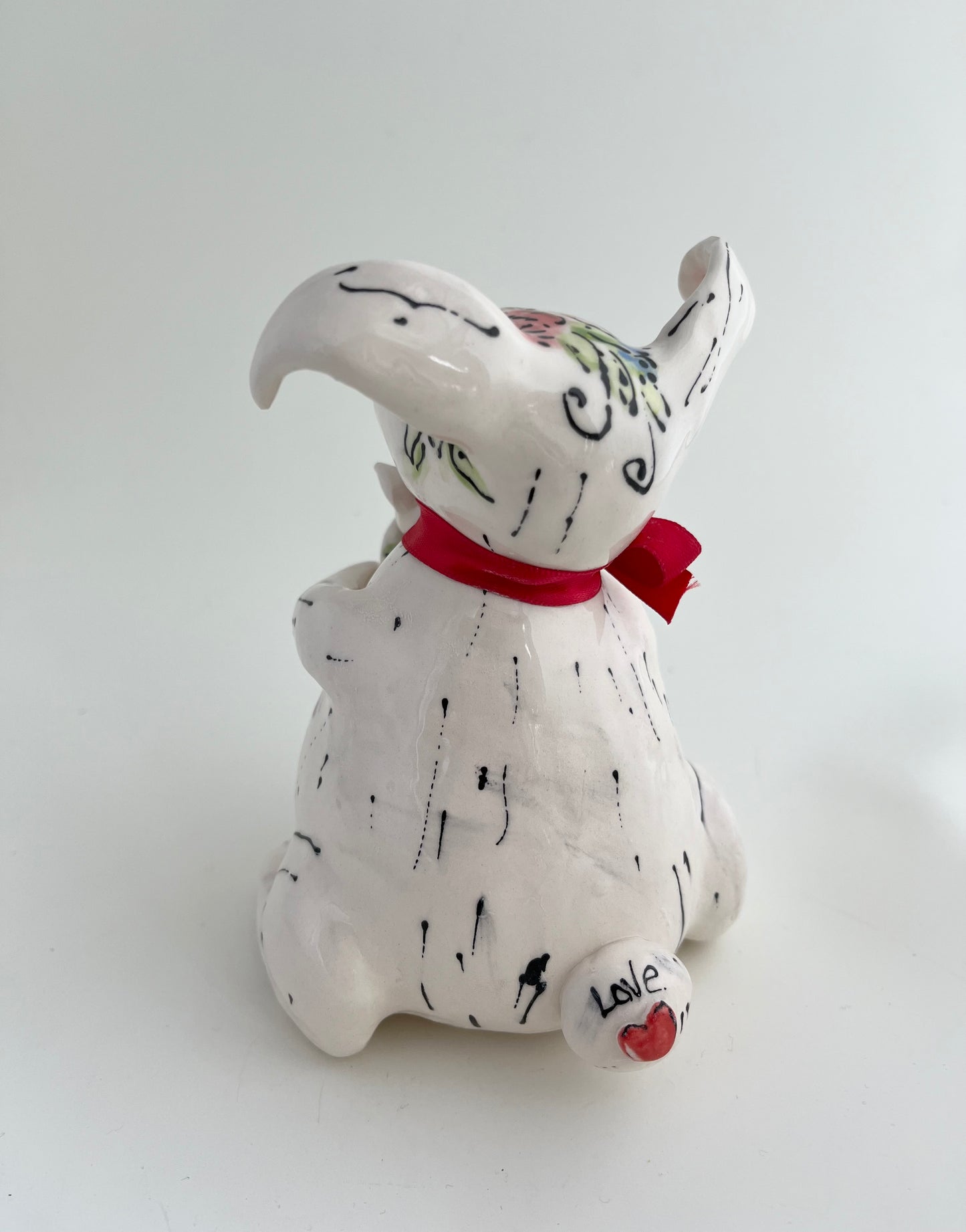 Valentine's Snuggle Bunny with Baby