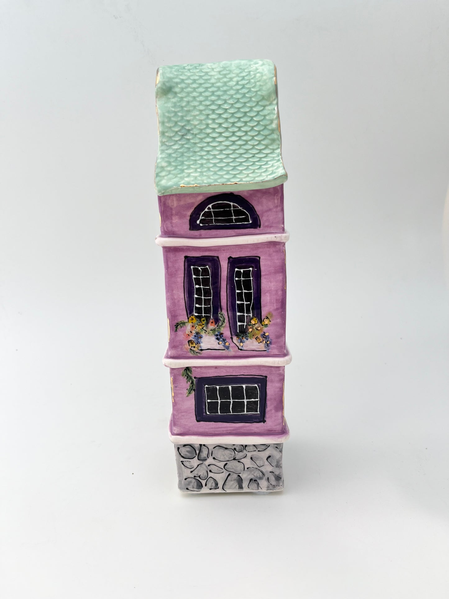 Purple Summer Garden House