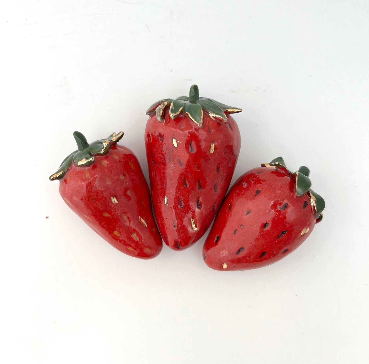 Strawberry Set of 3