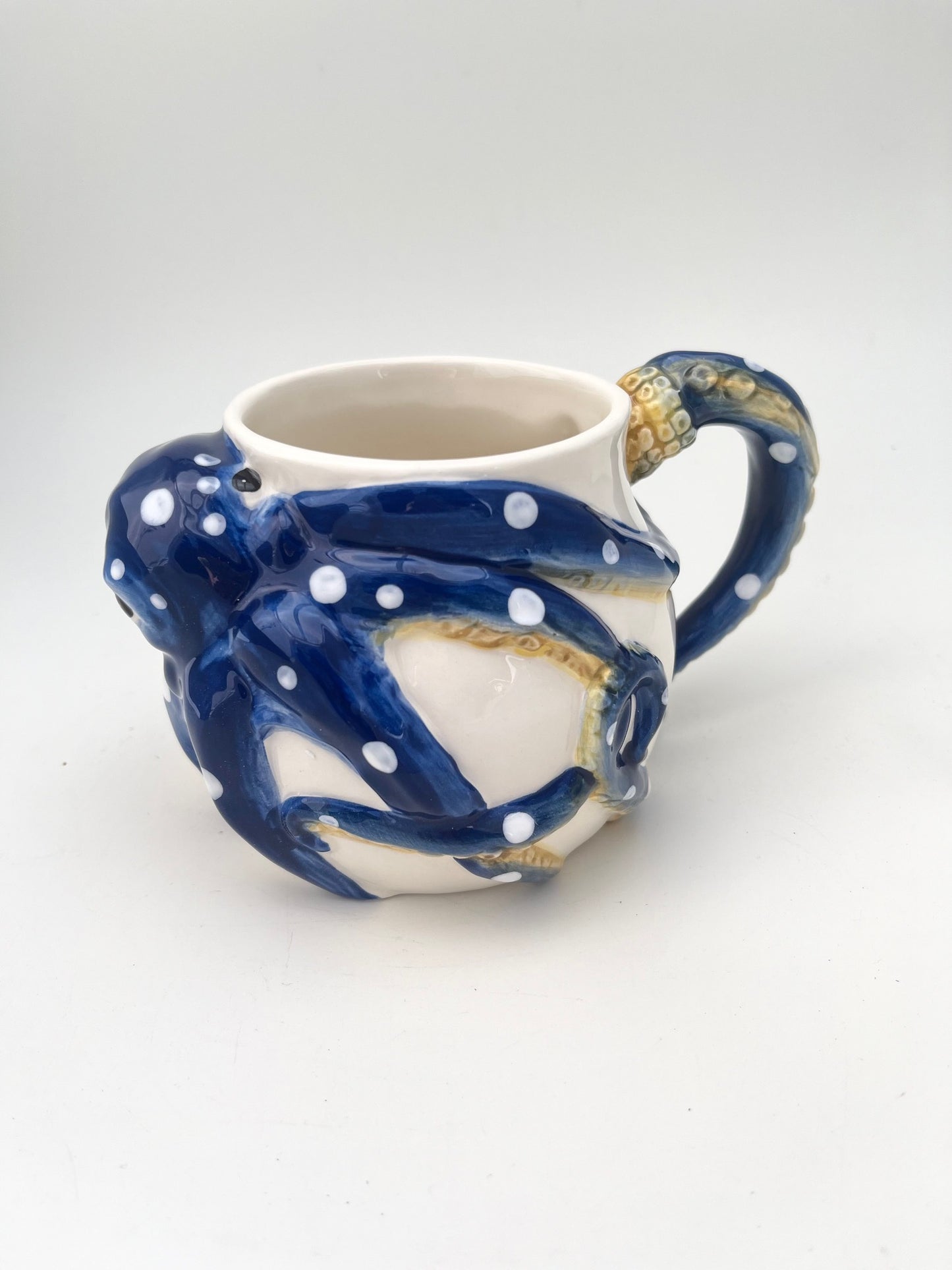 Blue Octopus Mug
