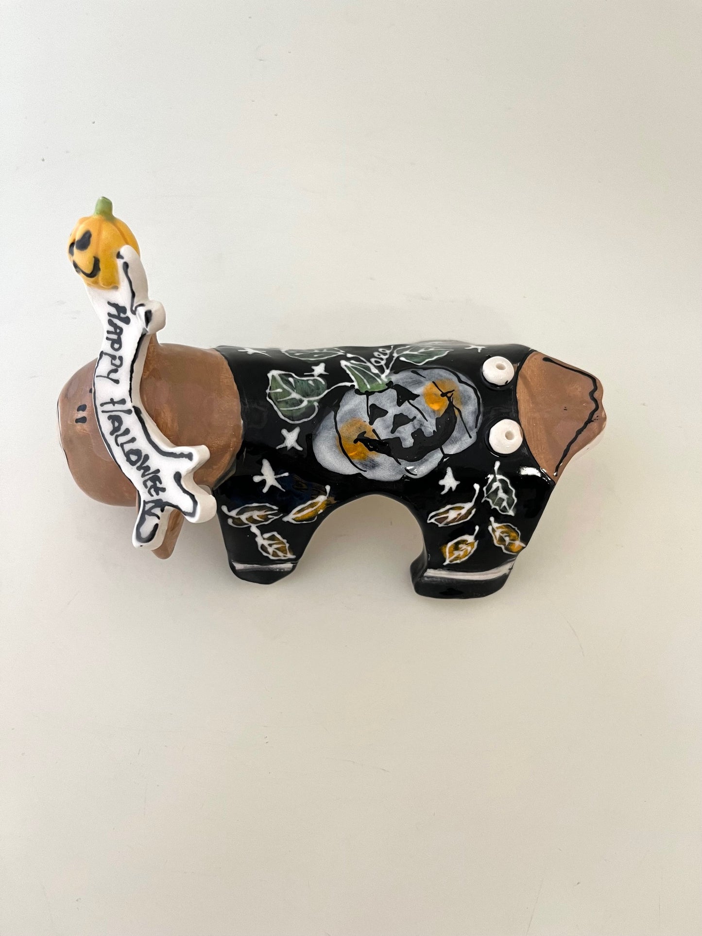 Gourd the Halloween Pajama Moose