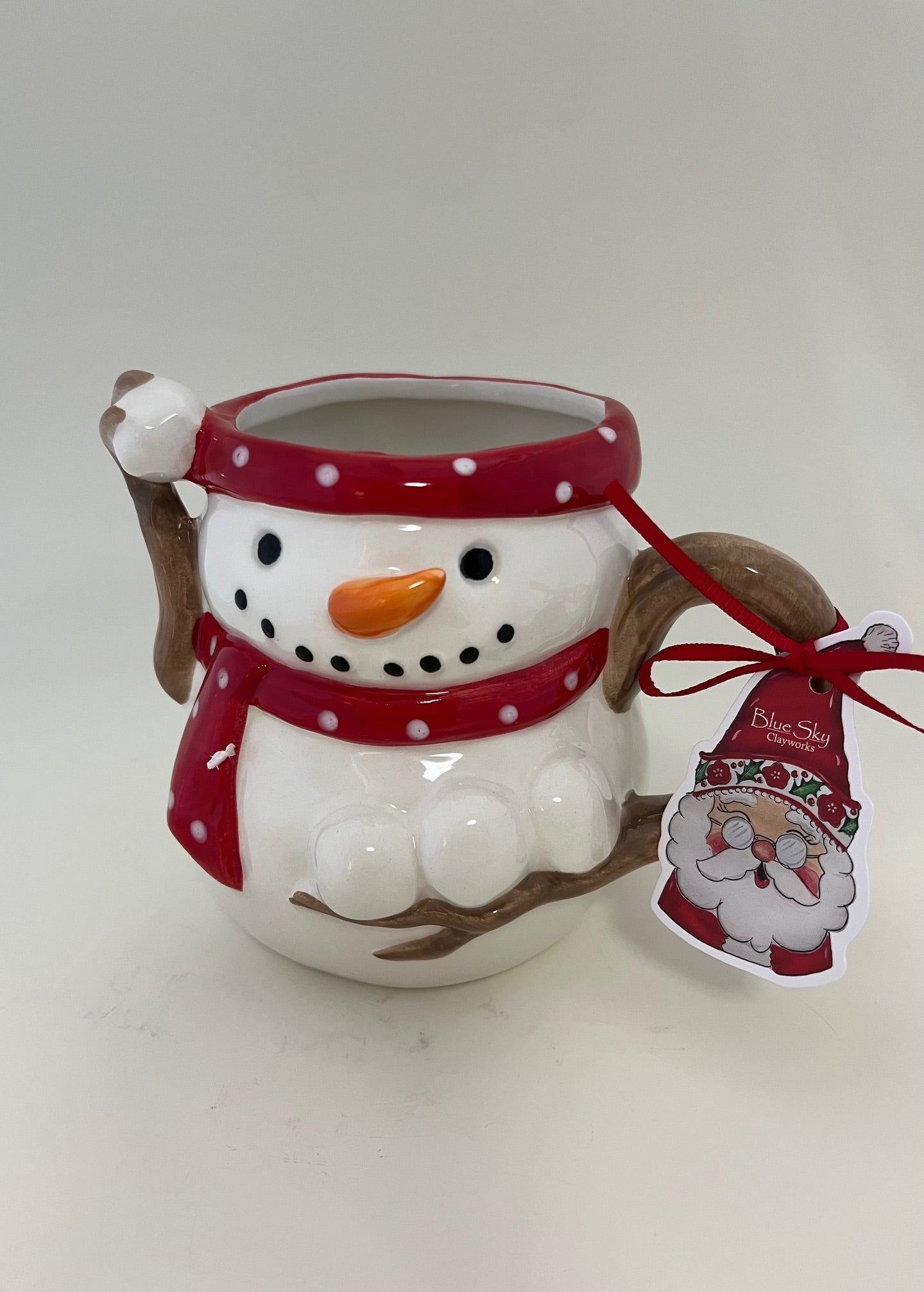Figural Snowman Mug