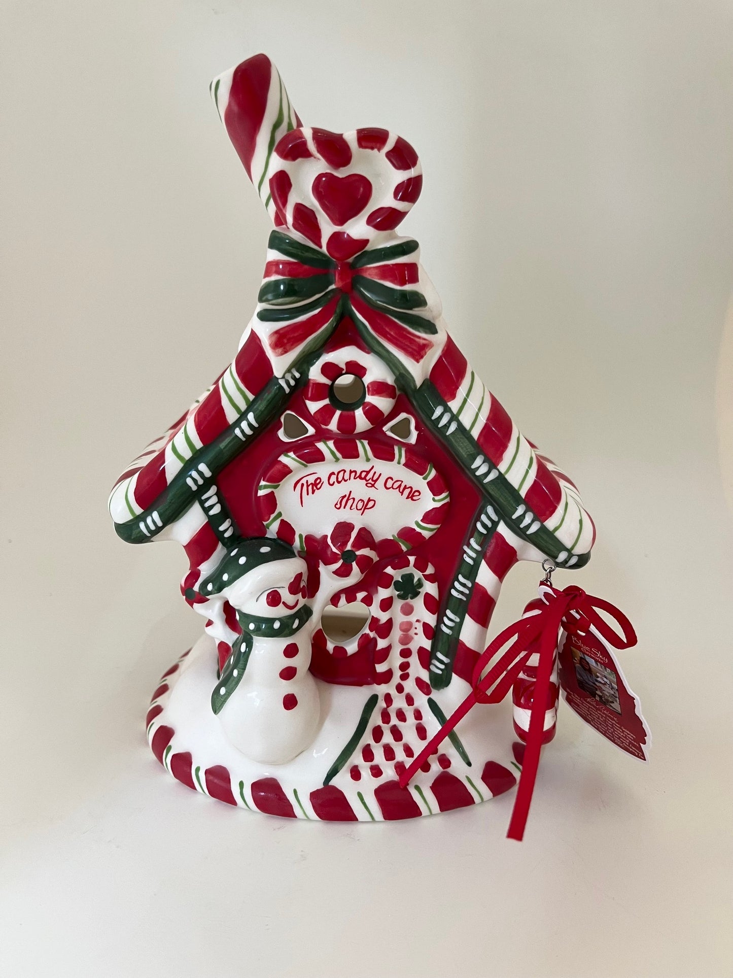 Candy Cane Shoppe Candle House