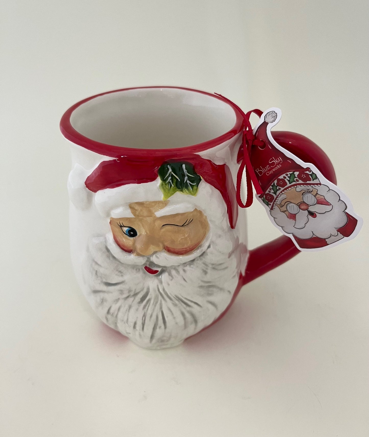 Santa Figural Mug