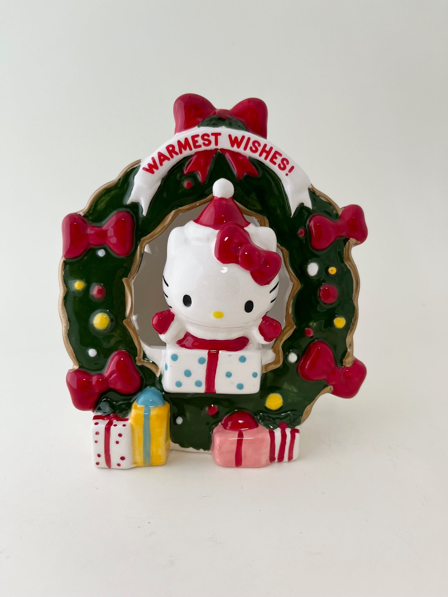 Hello Kitty Wreath Tealight Holder