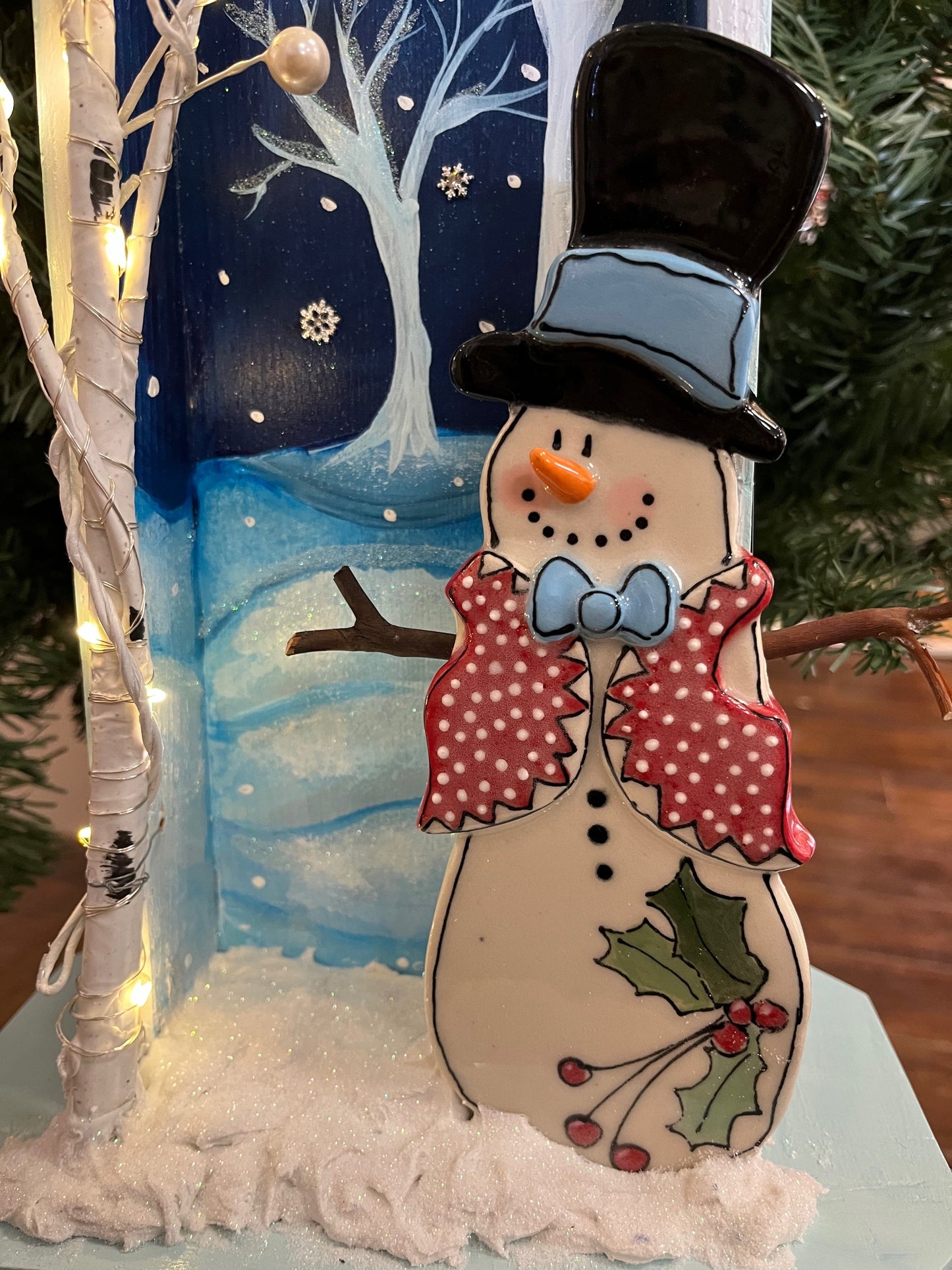 A Winters Night Shadow Box
