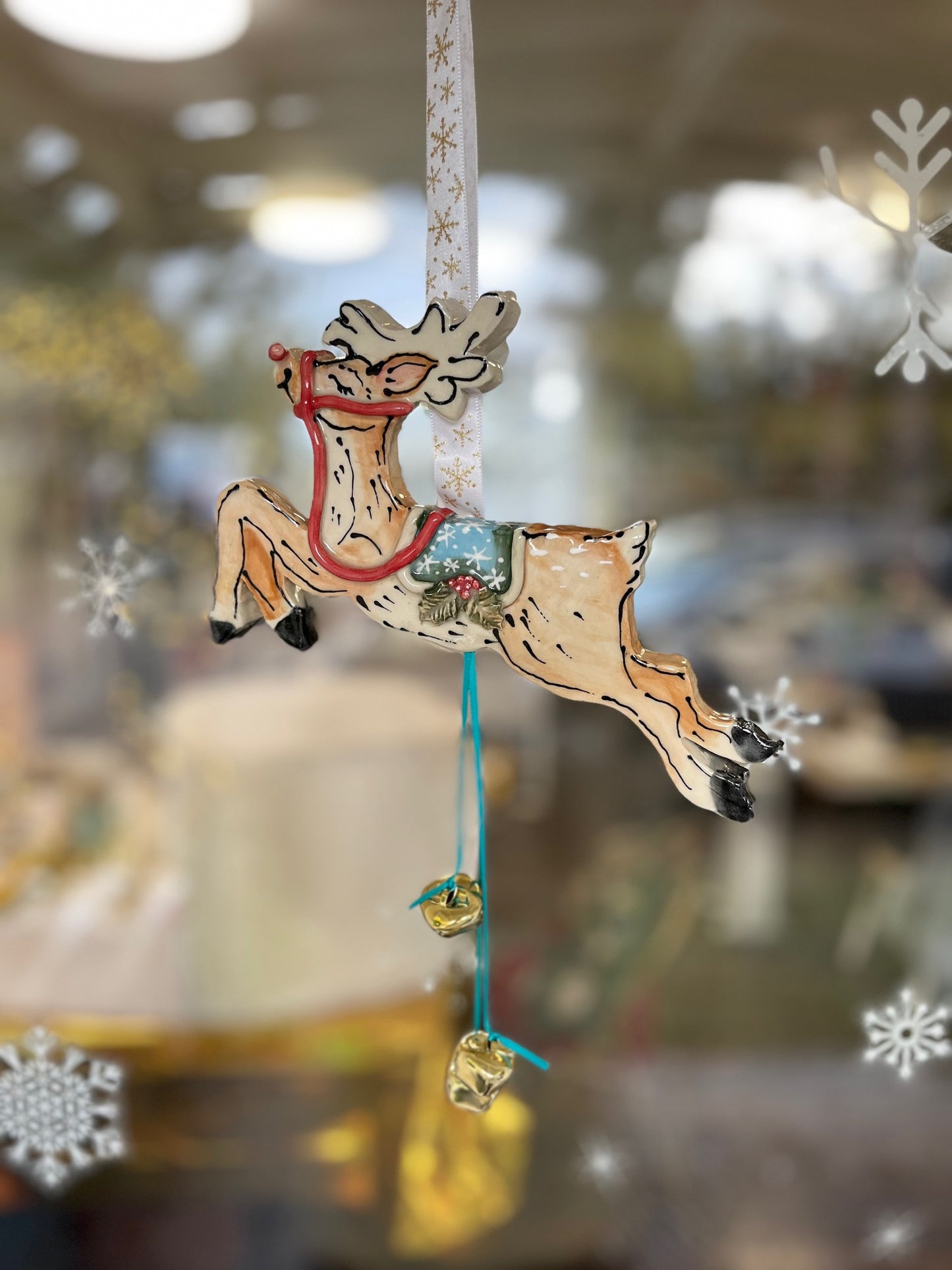 Reindeer Door Hanger