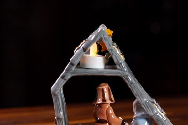 Nativity Creche Tealight Holder