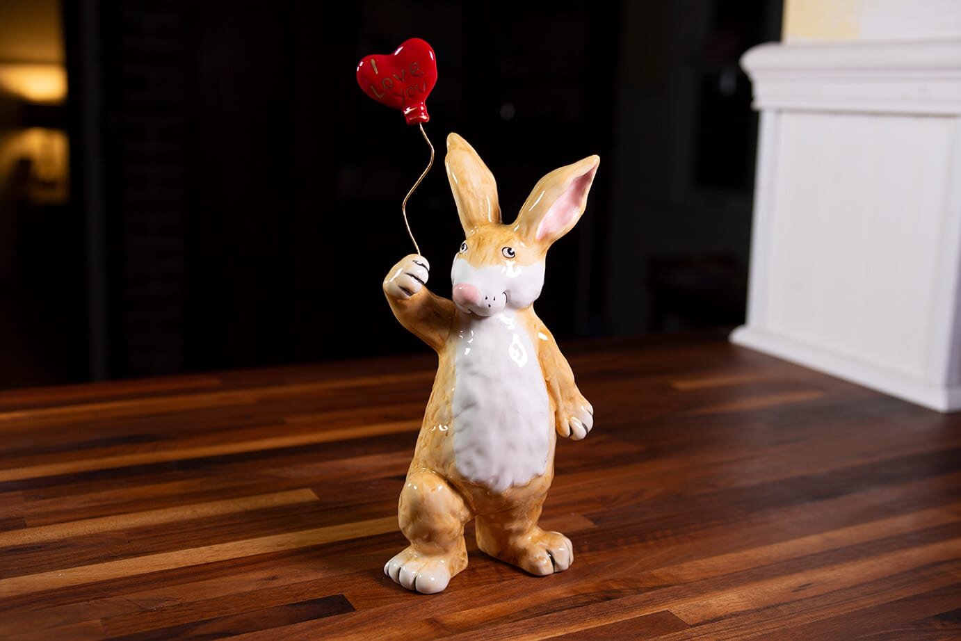 Clayworks Love Bunny Figurine