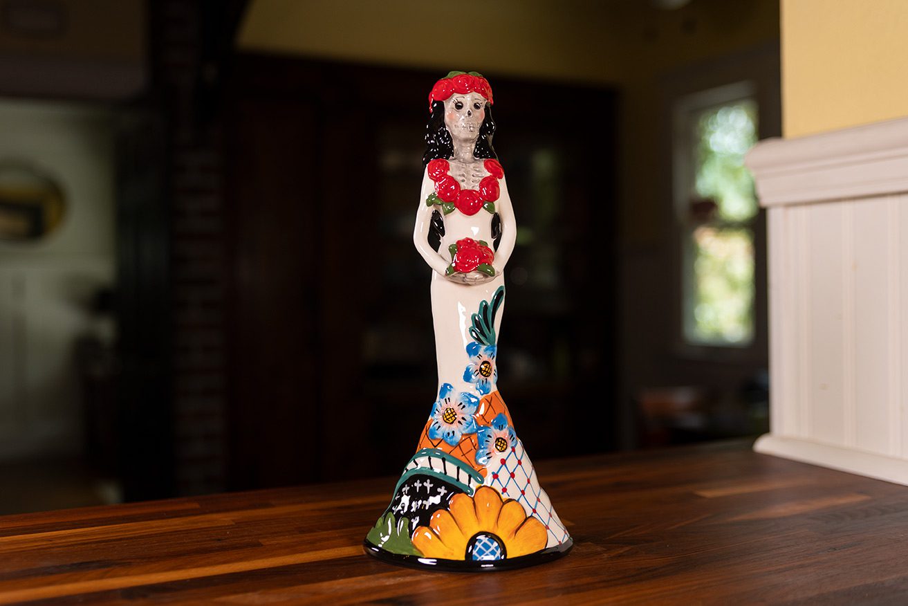 Day of the Dead Wedding Couple Figurine – Bride