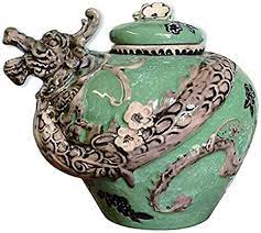 Green Dragon Cookie Jar