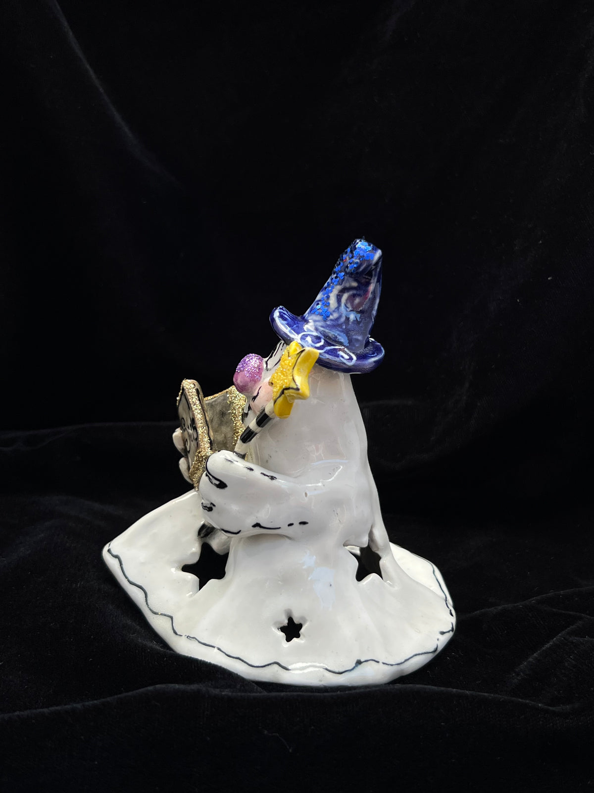 Book of Spells Ghost Figurine