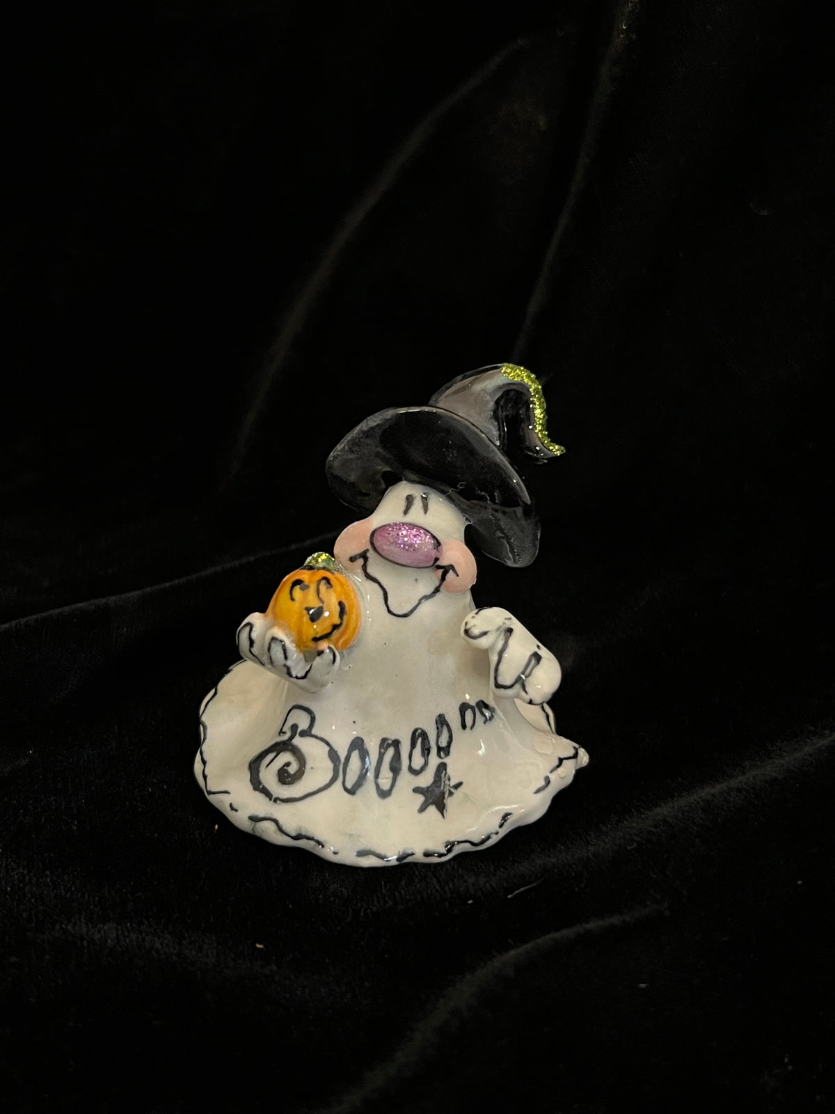 Booooo Ghost Figurine
