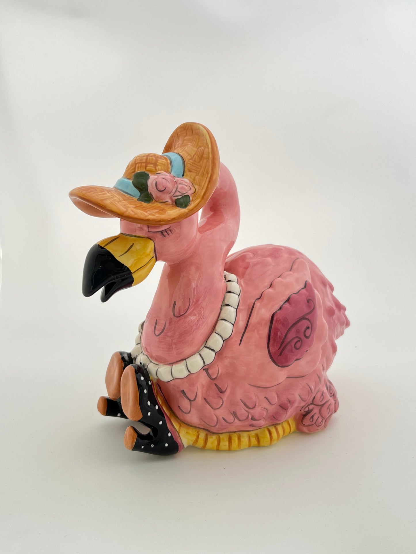Miss Precious Flamingo Figurine