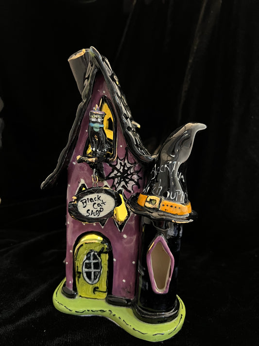 “Black Cat Shop” Candle House