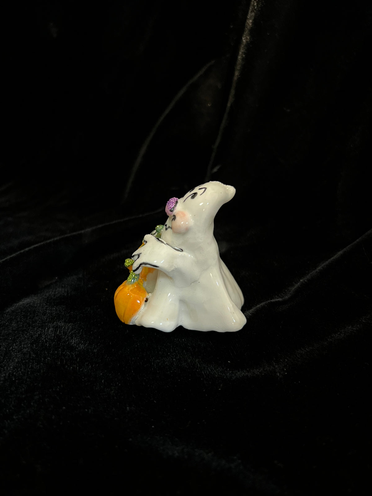 Jack-o-lantern Ghost Figurine
