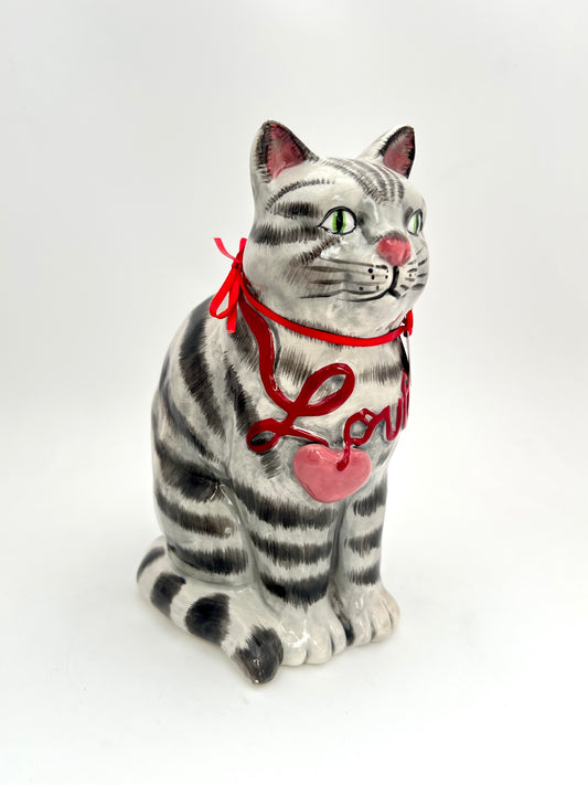 Love Cat Figurine